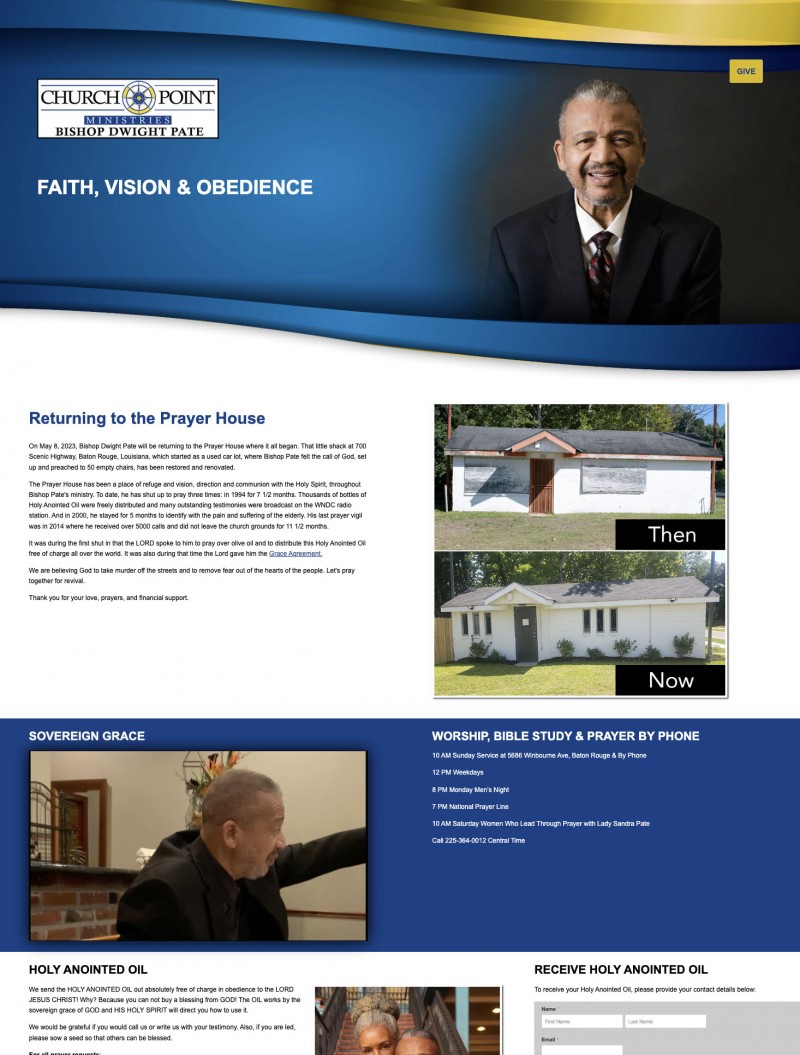 Bishop Dwight Pate title=
