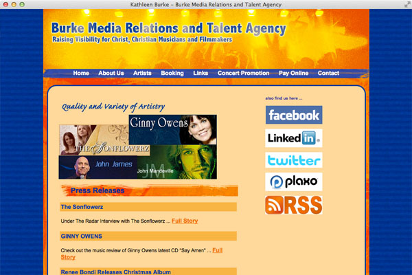 Burke Media Relations and Talent Agency