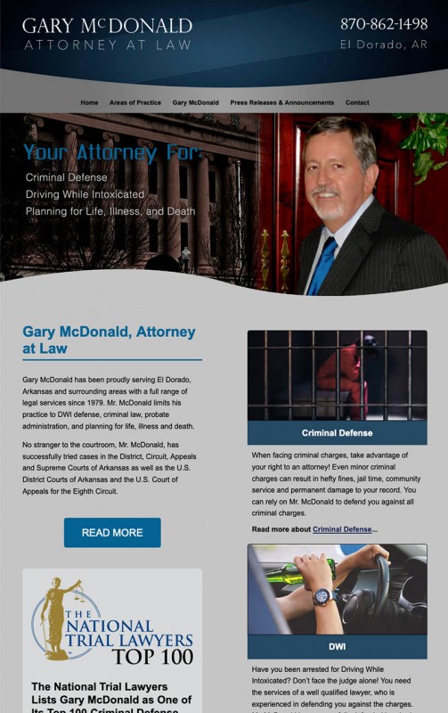 Gary McDonald, Attorney at Law