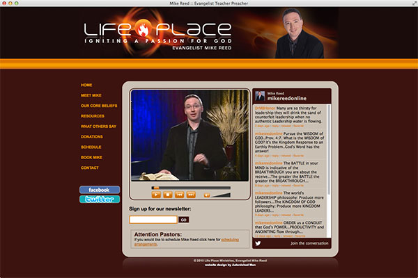 Mike Reed and Life Place Ministries