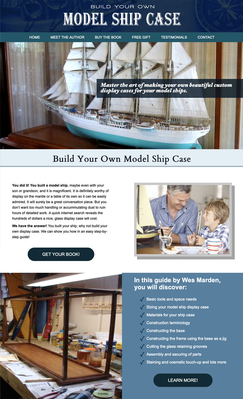Model Ship Cases