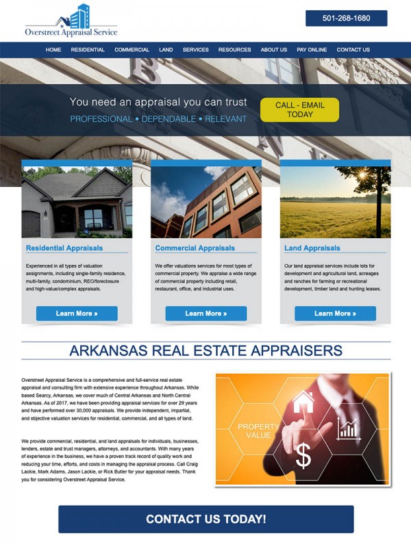 Overstreet Appraisal Service title=